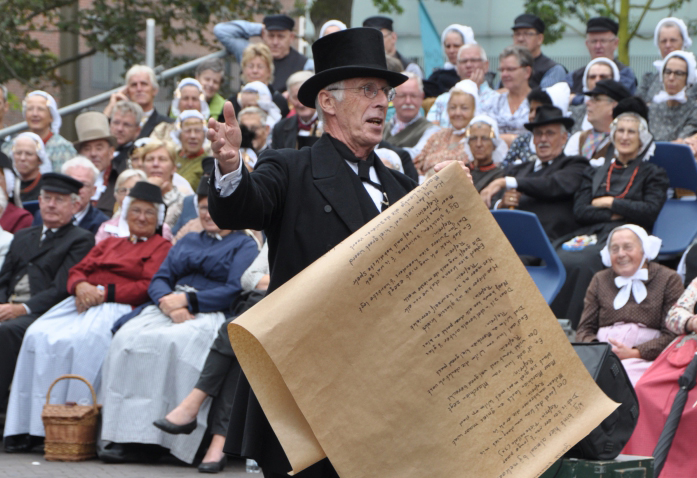 Voordracht in Drentse taal